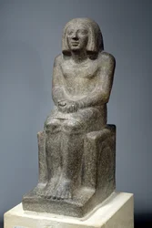 Statue af Ankh, præst for Horus, tidlig dynastisk periode